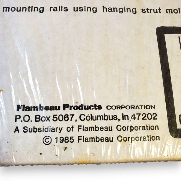 1985 Flambeau Stackable Storage Bins (4-Pack) Model 44000 Sealed, Mountable NOS - Picture 6 of 14